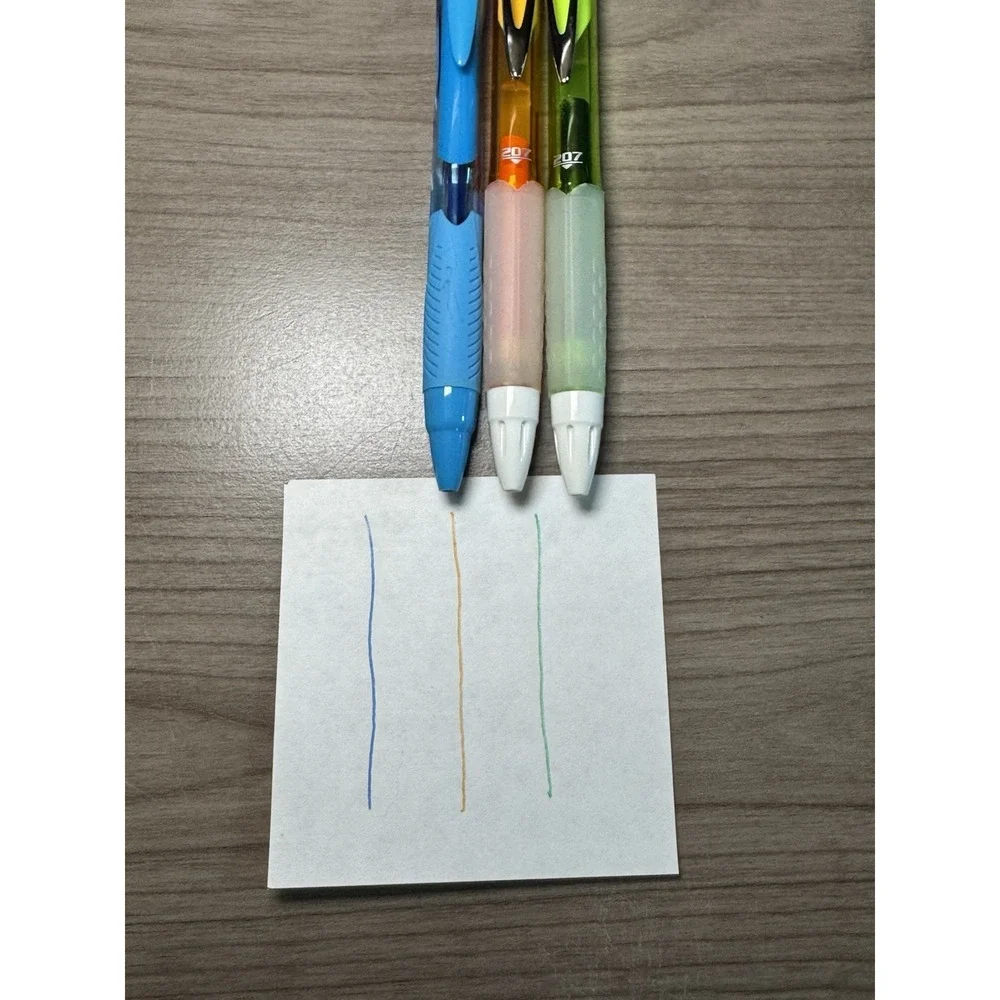 HUGE Colored Pens Lot 21 Pieces Journaling Coloring Notes BIC Pilot G2 & More